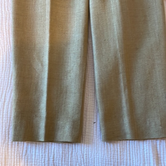 Vintage Anne Klein pleated trousers in woven silk - Picture 6 of 6